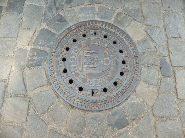 チェスキー・クルムロフのマンホール