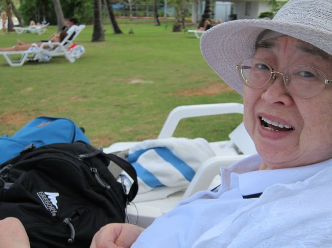 クルマ椅子でもビーチに行ける<br />道と場所がある。<br />これは本当に有難い！