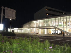 稚内駅です。札幌から３本/日　特急運行されています。