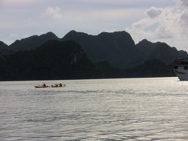 夕闇が迫ります。<br />