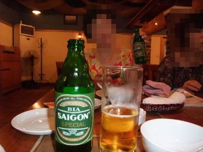 ベトナム料理にはやっぱりビールはかかせない！<br />今回はビアサイゴンを頼みました。<br />あっさりしていて軽く飲みやすい。<br /><br />でも私はビアハノイ派ですね。　<br /><br />