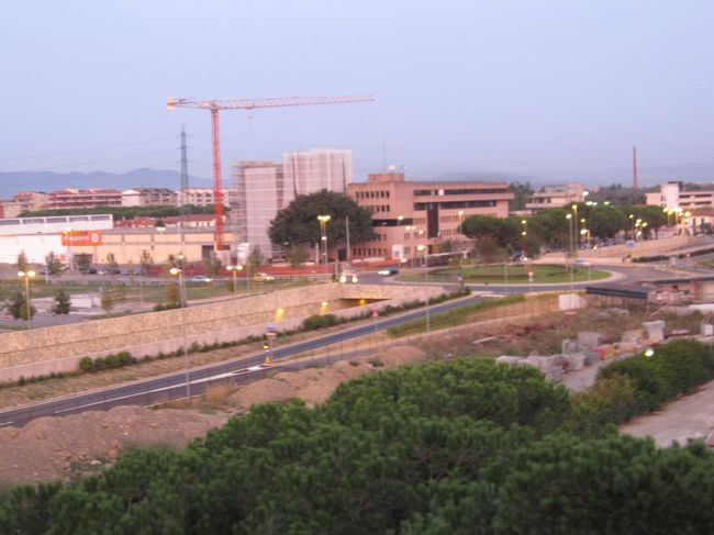 昨日の夜景は、このロータリー<br />だったようです。