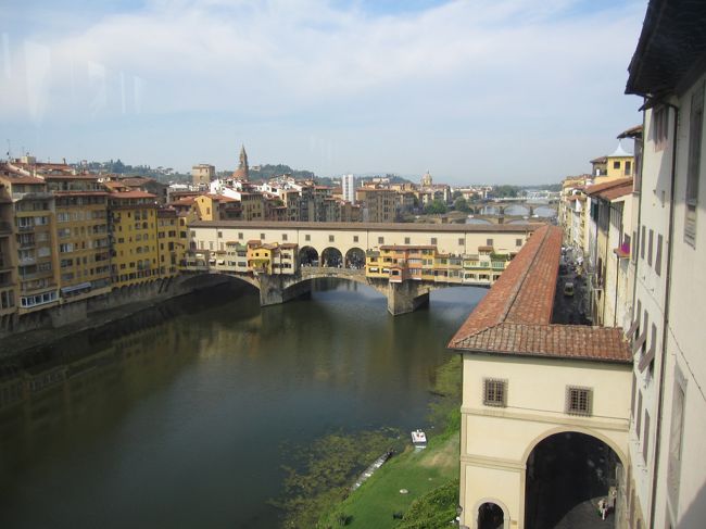 やっと、ウフィツィへ<br />有名どころは外さず<br />説明してくれますが<br />やはり、前より説明も少ない感じ…