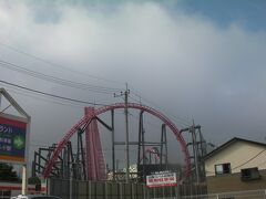 河口湖IC到着

あ！富士急ハイランドだ！