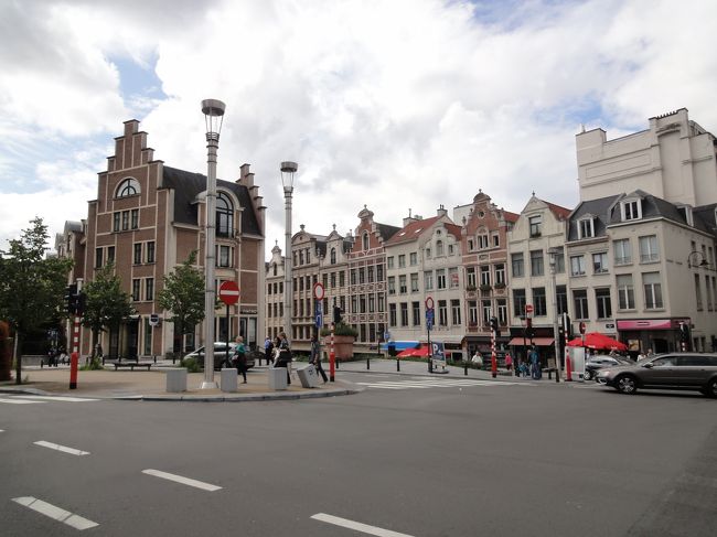 ブリュッセルの街並みです。