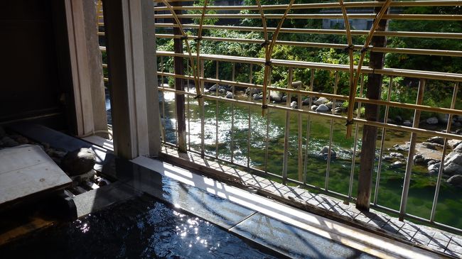 露天風呂からの眺め<br />