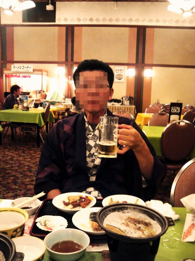 ビール飲んでご満悦（笑）<br /><br />この後ワインも飲んじゃいました♪