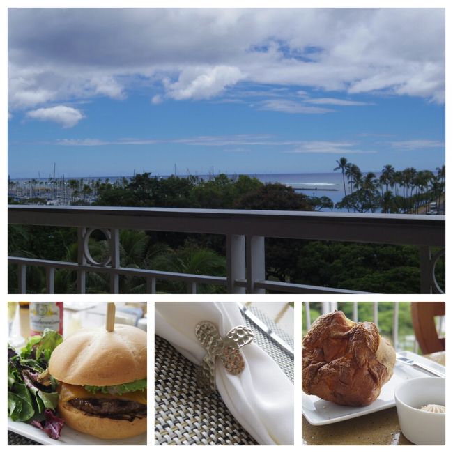 ２日目<br /><br />父はパールハーバーへ<br /><br />私たち３人はアラモアナへお買い物へ<br /><br />ランチは大好きな<br /><br />マリポサで