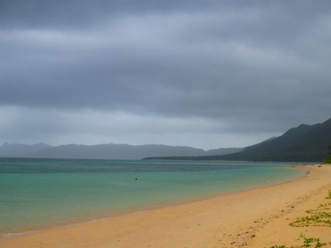 コバルトブルーの海に白い砂浜