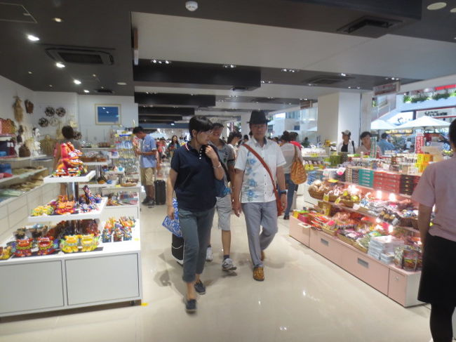 空港に着き、ショップを回った。今回の旅で初めてのお土産屋さん巡り。<br /><br />1000円以上する石垣牛を使ったレトルト・カレーが売っていた。迷ったけど購入せず。