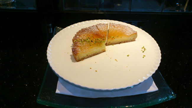 洋ナシのタルト。