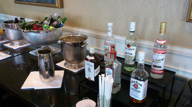 他のお酒も綺麗に置かれています。