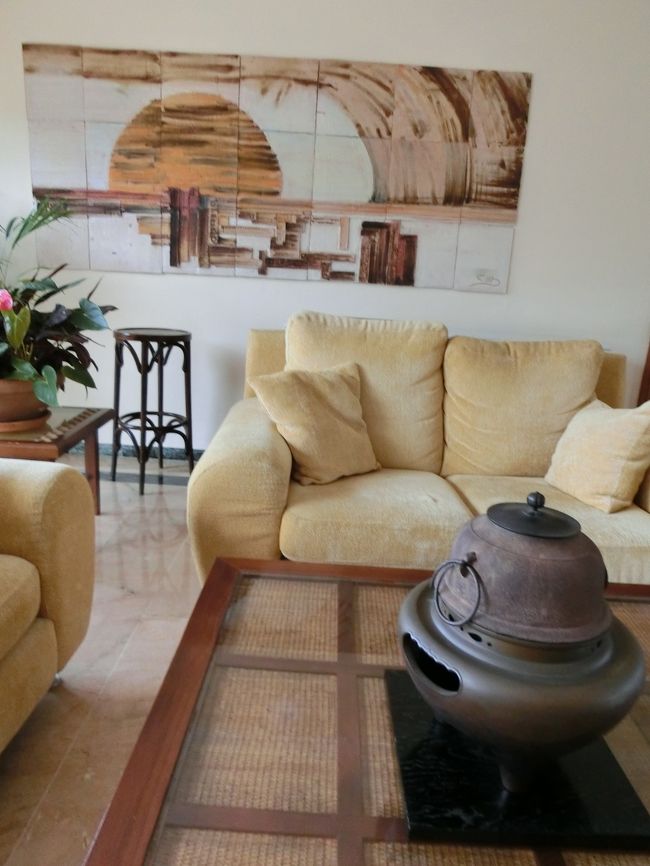 釜まで置いてありました！<br />茶道も出来そうですね！