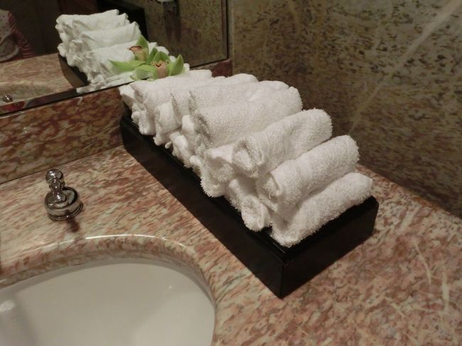 せっかく来たので、まずはおトイレを借りて。<br />タオルもちゃんと置いてある〜