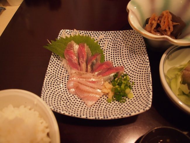 お刺身は　とても新鮮。