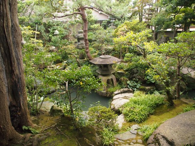 小堀遠州好みの庭園。<br />