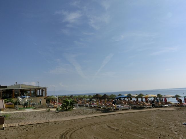 海よりも、空の広さを感じる。