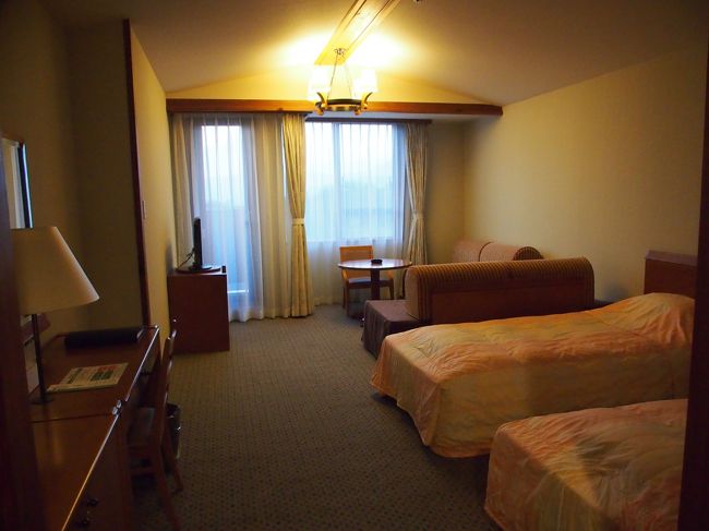 お部屋は　こんなもんですね　ハーベスト。