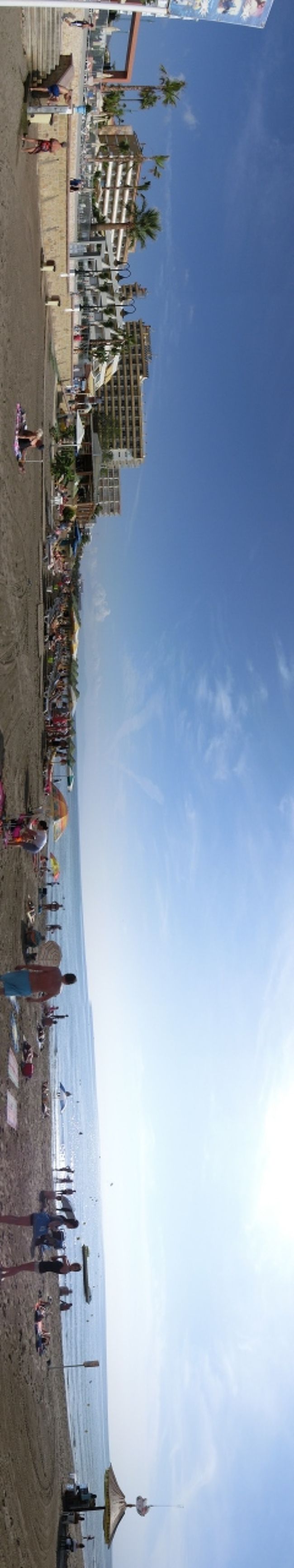 砂の上から、スイングパノラマ！