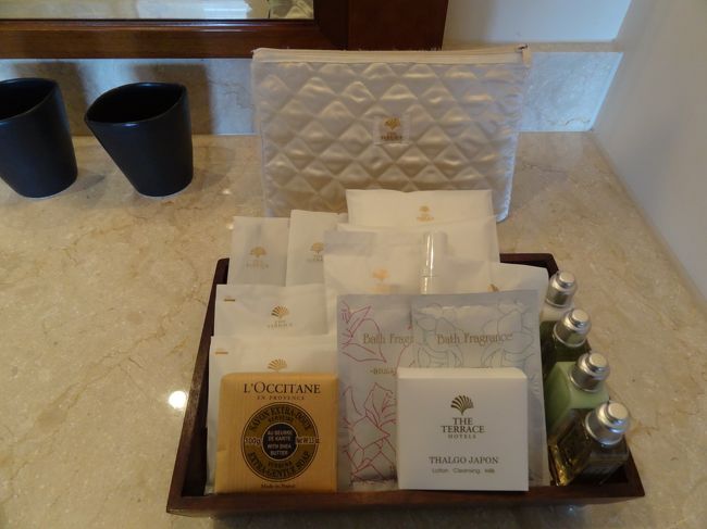 アメニティも充実〜。<br /><br />入浴剤も嬉しいサービスです♪