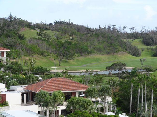 ゴルフ場も見えてます〜。<br /><br />明日プレイするからね(^^)と<br />思いながら〜、<br />いい景色だわぁ。