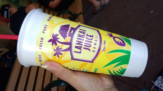 ラニカイビジュース　冷たくて美味しい!<br /><br />カイルアタウンにある<br />Lanikai Bath &amp; Body（ラニカイ・バス＆ボディー）という<br />お店でお土産を購入<br /><br />パイナップルやマンゴー　ココナッツの石鹸です<br /><br />良い匂い<br /><br />