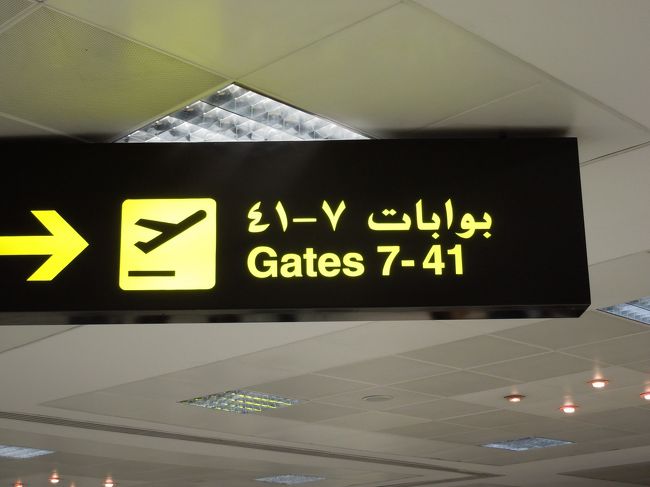 今回は、カタール航空を利用。<br />約１１時間の空の旅。２-４-２の席でした。<br />窓側の席で、ほとんど寝ていたらドーハに到着。<br />飛行機よりバスで移動するのですが、滅茶苦茶広い。バスで１０分ぐらい走ってました・・・。<br />５年前にも利用したけれど、こんなに広かったか？？？