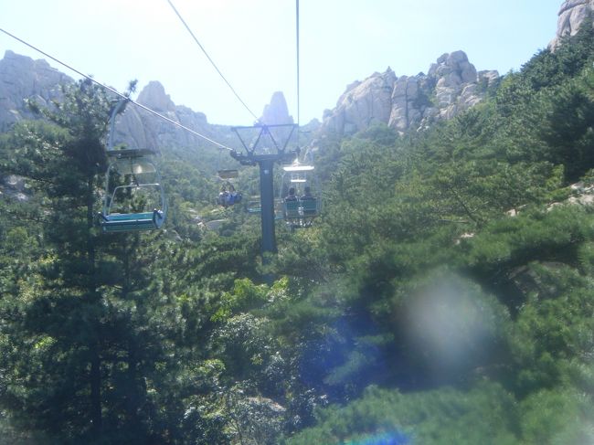 これがリフトです。軽く風が吹いてさわやかです。