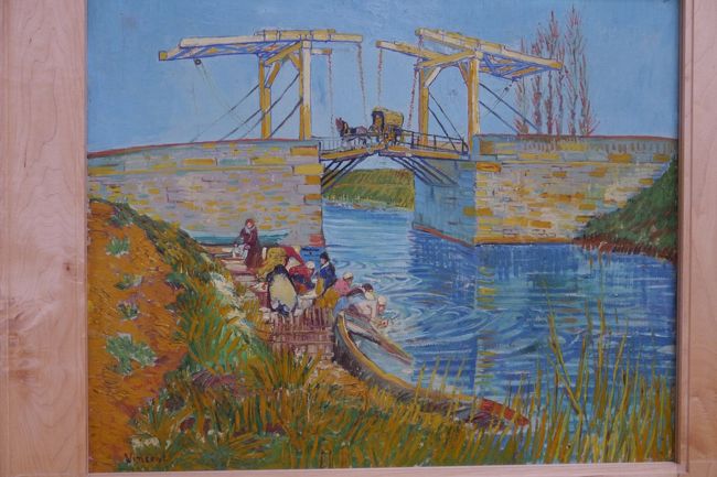 ●ゴッホ：アルルのはね橋