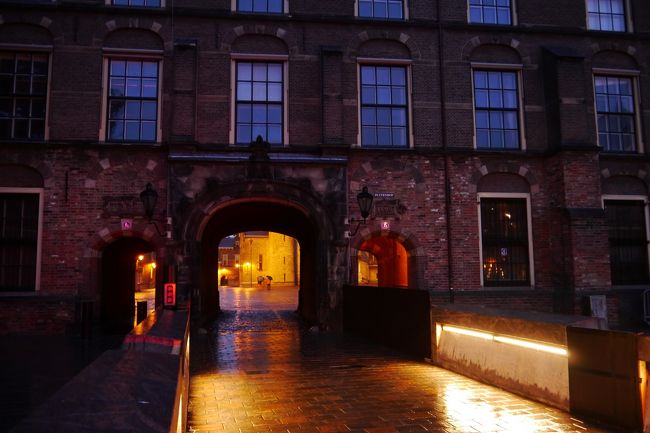 夜：ハーグ（オランダ）到着<br /><br />●ビネンホフ