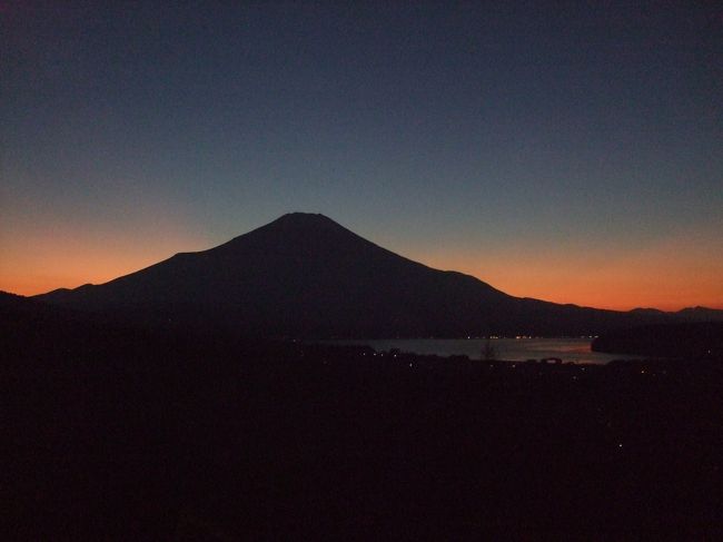 夕暮れが訪れます。