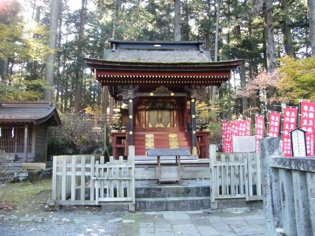 北口本宮冨士浅間神社東宮本殿（重要文化財）。