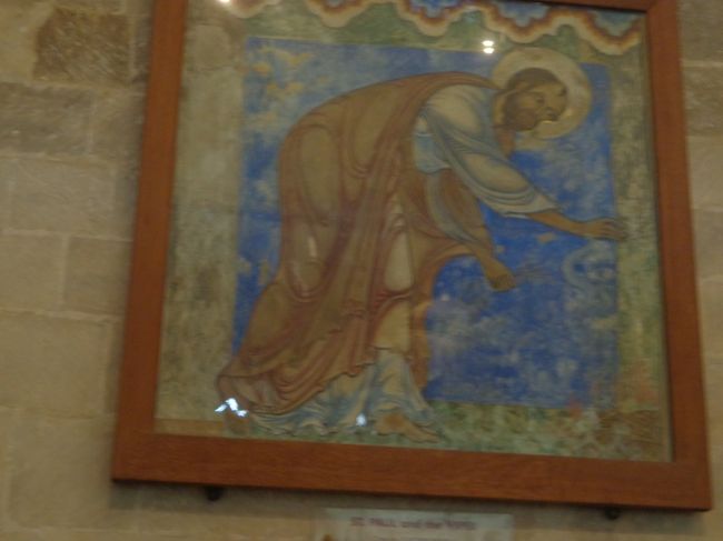 オーディオガイド借りれば良かった。。どの像や絵が誰で誰やら良く判らん。<br /><br />これなんか，銀杏を拾う小遊三師匠に見えなくもない。。