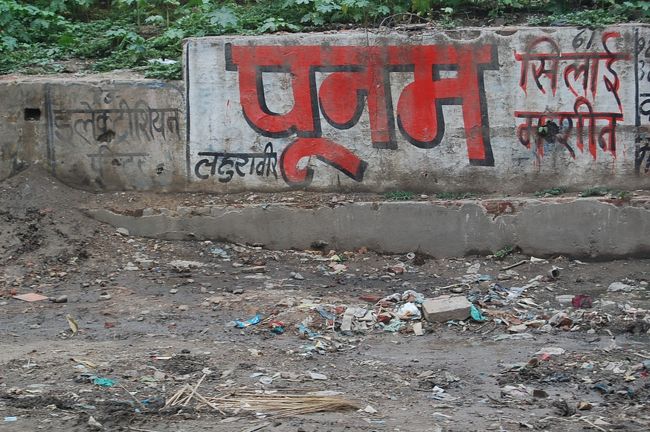 the ゴミ！！こりゃ間違いない、ここはインドだ！！！<br /><br />この辺で、ドライバーさんが「日本人か？」と言葉をかけてきました。<br />「そうだよ」と答えると妙に納得・・？？？そして会話終了。<br /><br />〜数秒後〜<br />私「あ〜・・この激写振りでね・・」と納得しました。<br />一件落着。