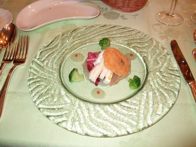 夕食はイタリアン。