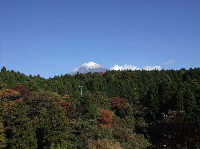 更に上には富士山が見えます。