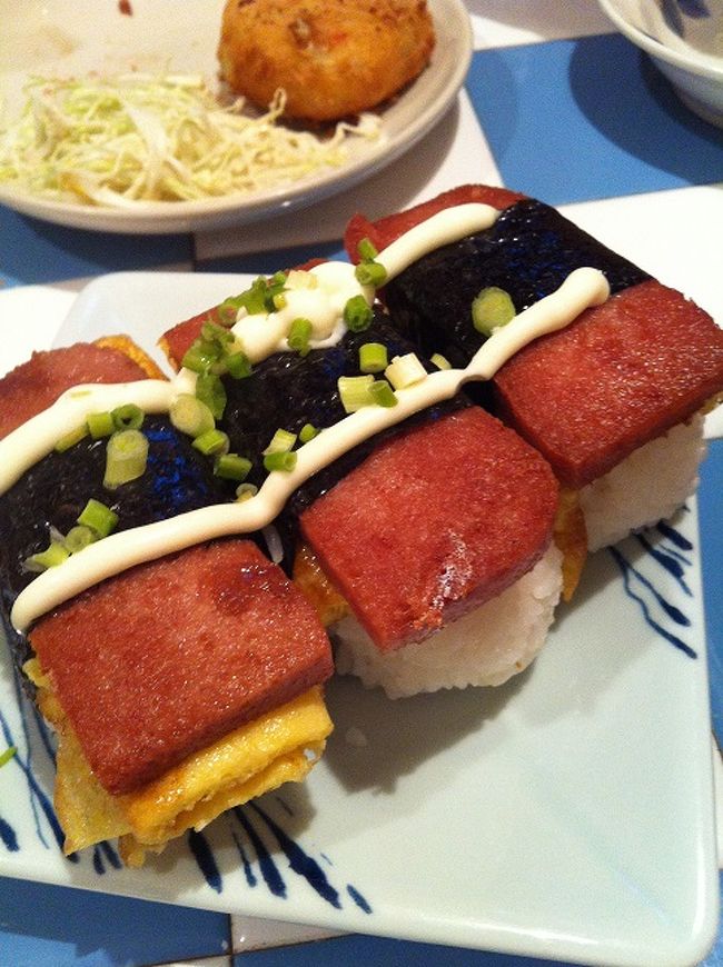 これは、スパムにぎり。<br /><br />ボリュームあるよ〜