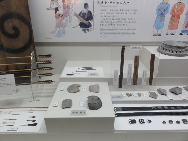 当時の　「展示品」　です。<br /><br /><br />多くが　「レプリカ」　と思われます。