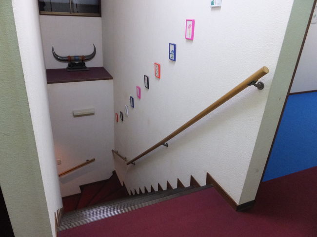 ここをのぼってきました。