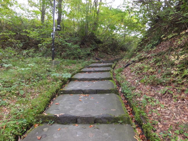 入浴後はまた石段を登っていきます。<br />自然いっぱいの中でのんびりできました。<br />炭酸泉も気持ち良かったです♪