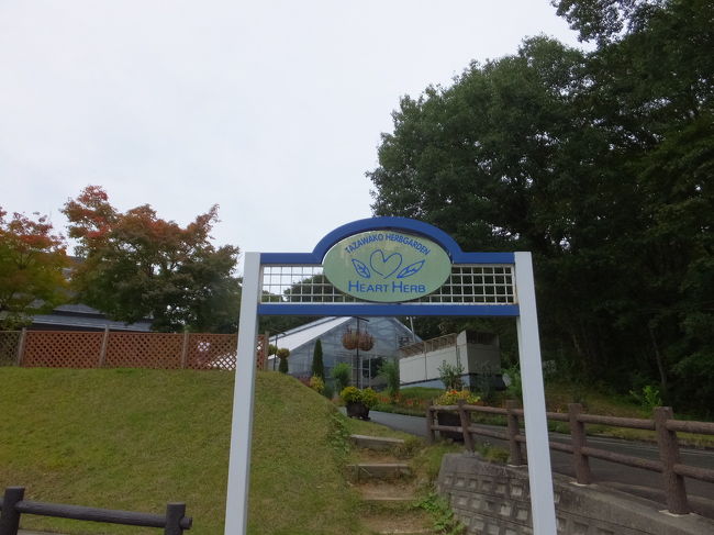 かわいい門をくぐって