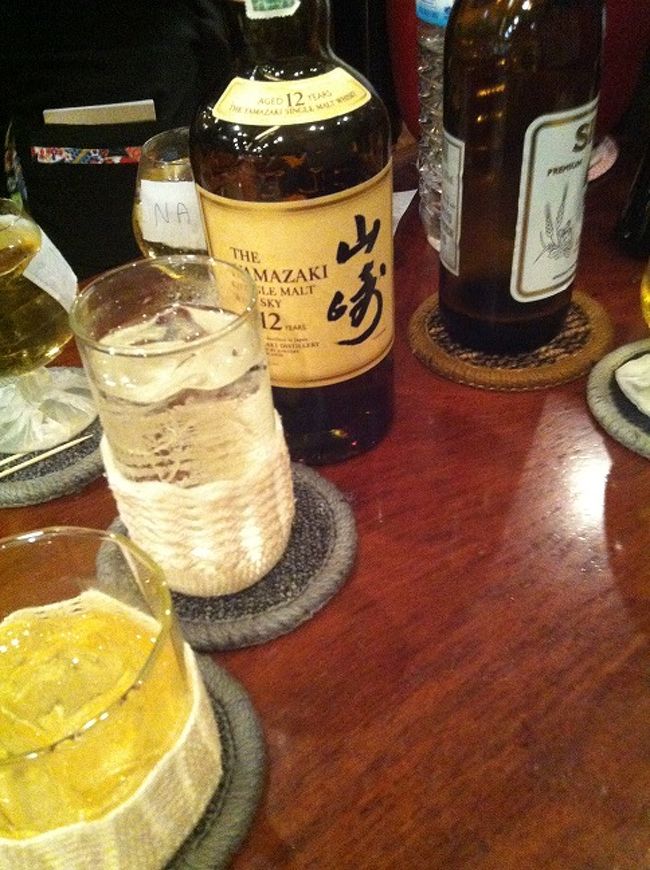 新しい山崎12年を入れて、