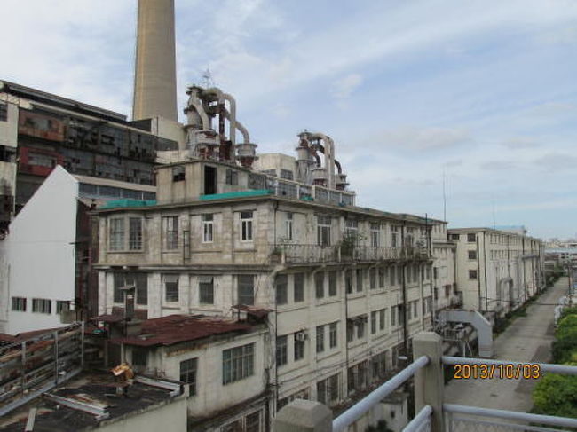 隣の国際時尚中心に入り８号棟の３階から撮影。<br /><br />