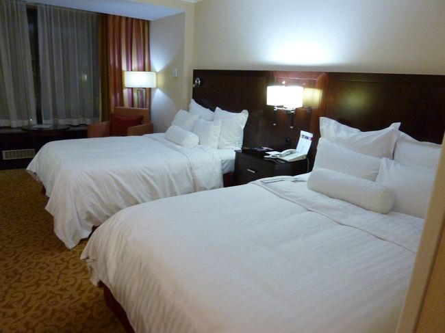 ひとり参加なので、お部屋もゆったり。<br />このツアーは、各都市ほぼ2泊するので、<br />比較的ゆっくりできます。