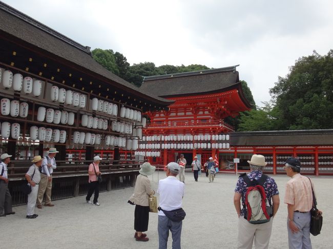 下賀茂神社です<br />朝　だったからか人が少なくてよかったです
