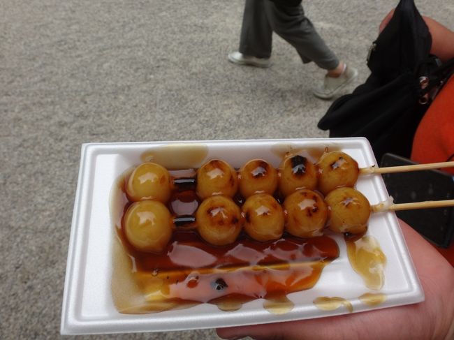 みたらし団子　発祥の地です<br />食べました<br />おいしかったです