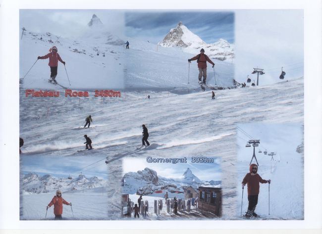 ツェルマットには３日間、滞在後<br /><br />氷河特急に乗ってサンモリッツまで<br /><br />大移動します。<br /><br />パノラマ特急は世界一遅いと言われる<br /><br />特急列車はアルプスの峰々を左右に見ながら<br /><br />８時間の列車の旅です。<br /><br />昼食は座席まで運んでくれ<br /><br />景色を見ながら食事を楽しみます。