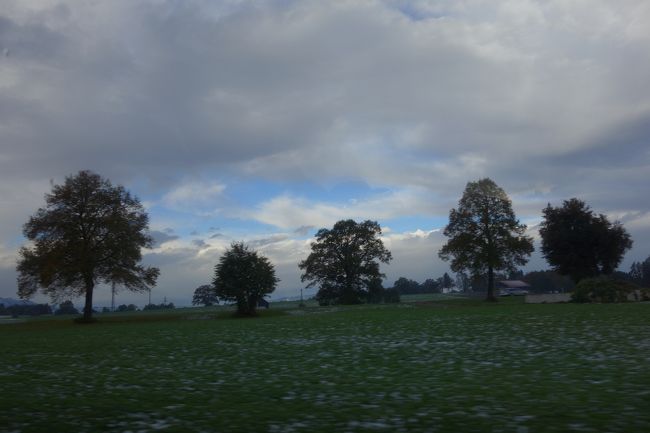 バスツアーでノイシュバンシュタイン城へ<br />うーん天気がいまいち…<br />