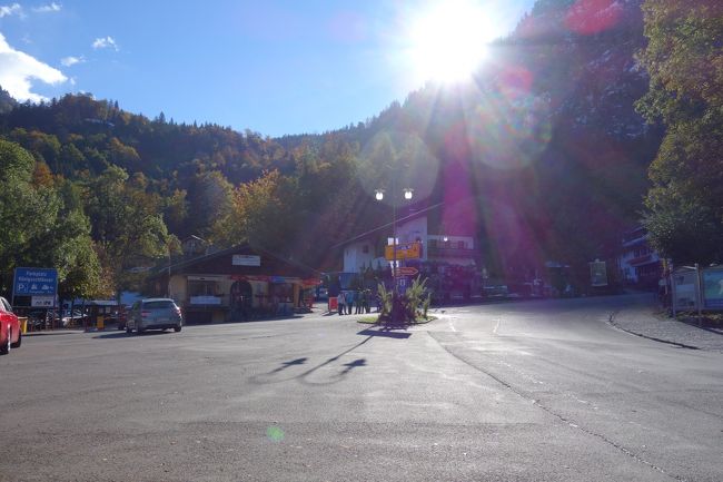 着いたら天気良好!!!<br />昨日は雪で、マリエン橋までのバスが運行中止だったらしい。<br />