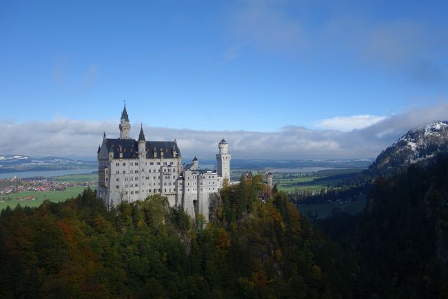 お城も素敵だし、まわりの景色も最高！